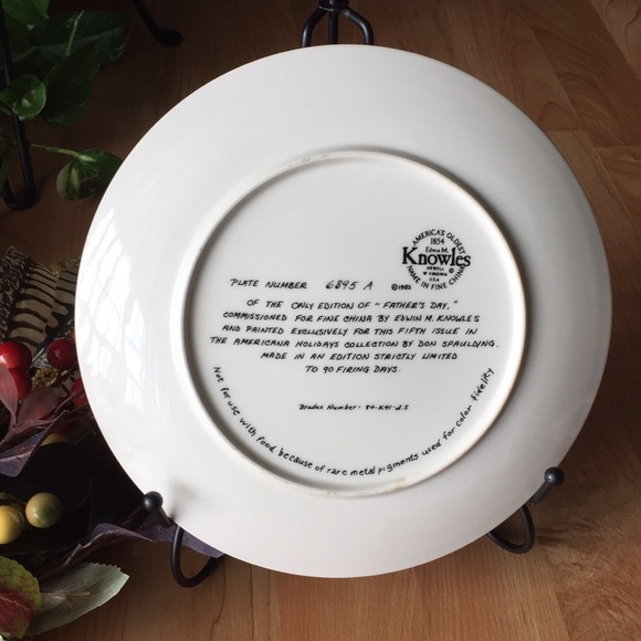 Knowles Plate “Father Day” - Picture 4 of 6